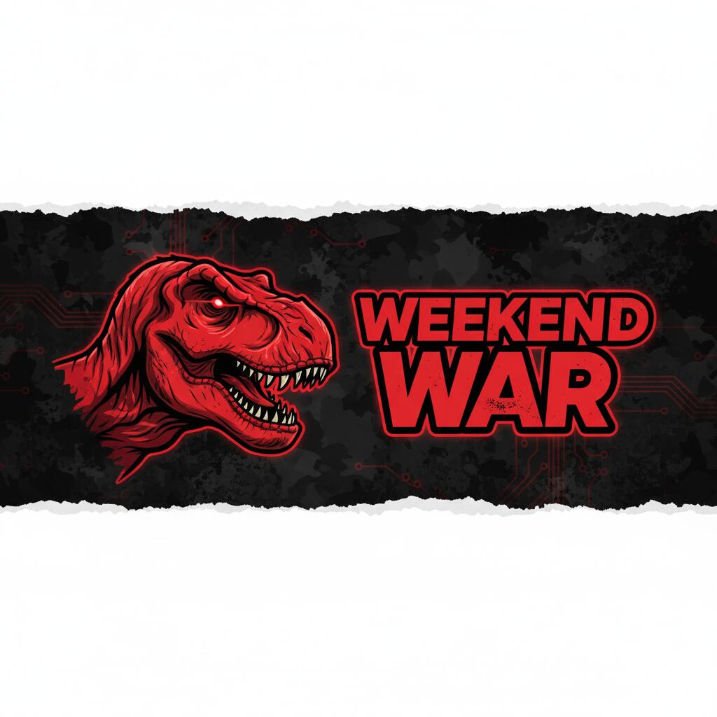Discovery splash banner for Weekend war ASA Discord server