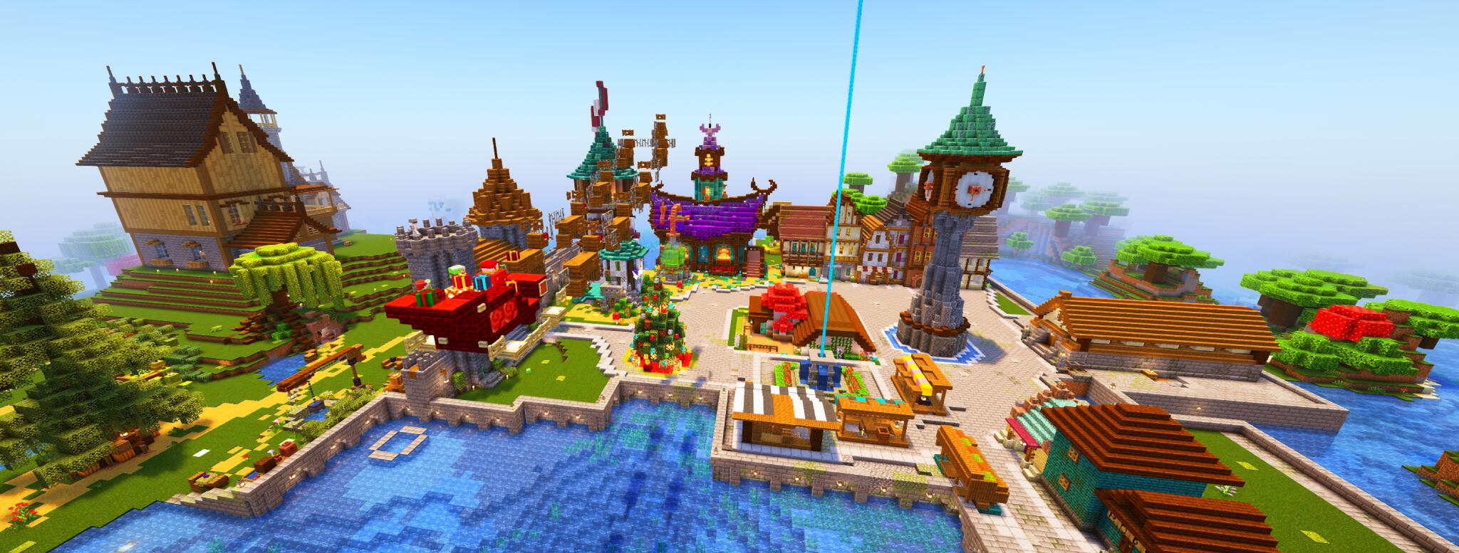 Discovery splash banner for MinecraftBuddies Discord server