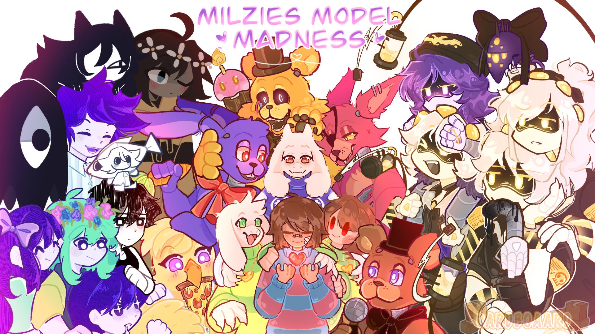 Discovery splash banner for - Milzies Models - Discord server