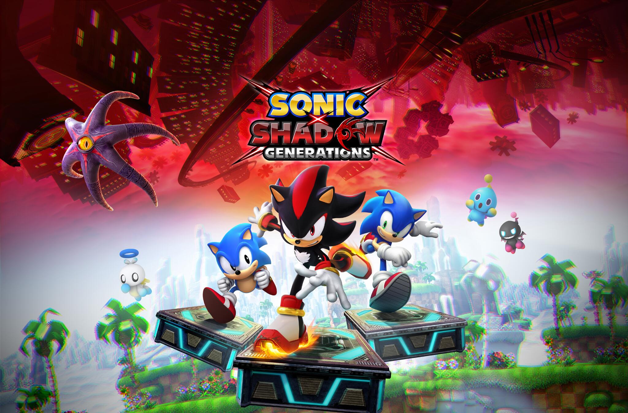 Discovery splash banner for SxS Generations Speedrunning Discord server