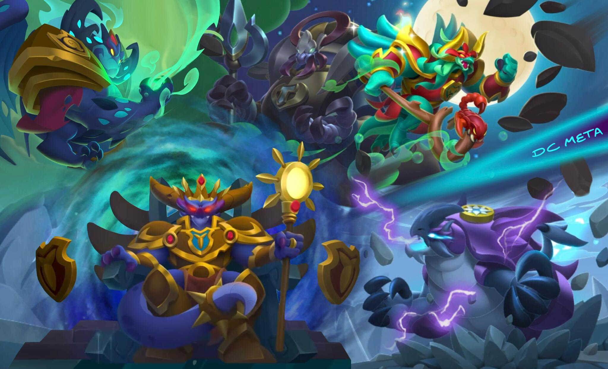 Discovery splash banner for Dragon City Meta Discord server