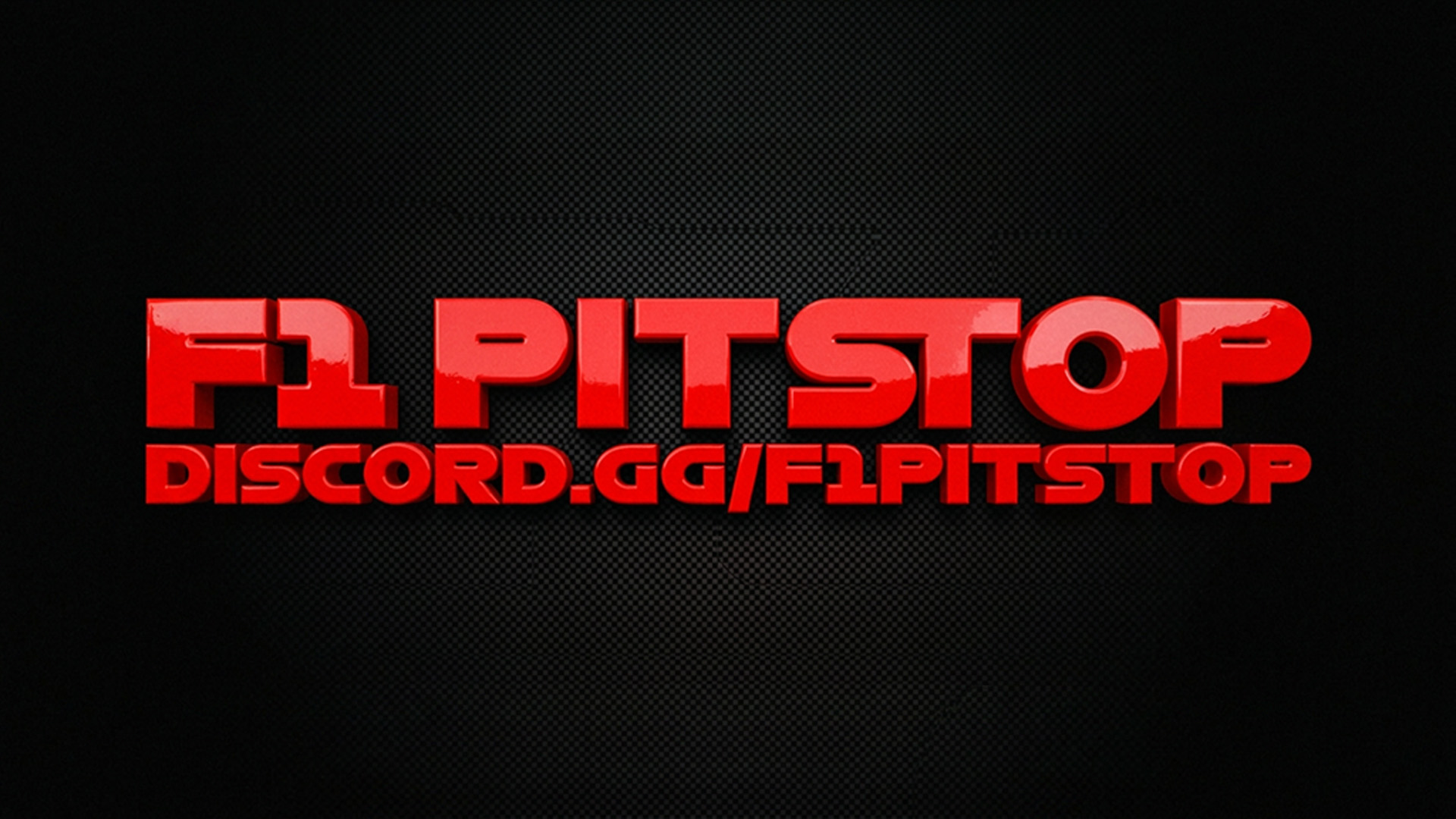 Discovery splash banner for F1 Pit Stop Discord server