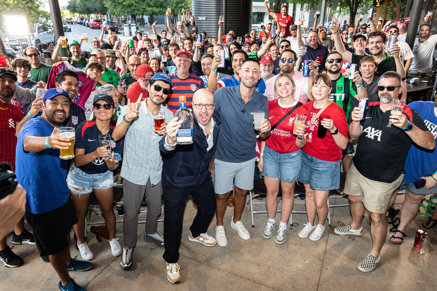 Discovery splash banner for Men in Blazers Discord server