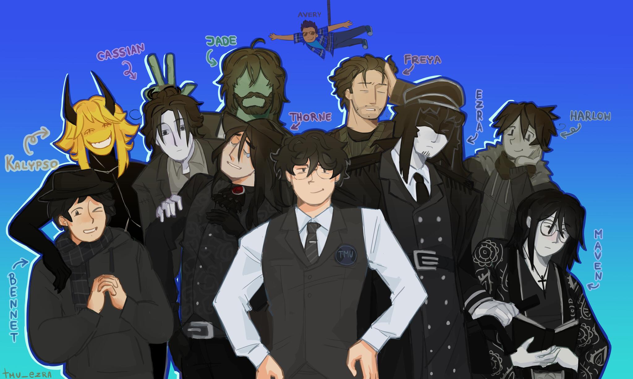 Discovery splash banner for The Myth Union Discord server