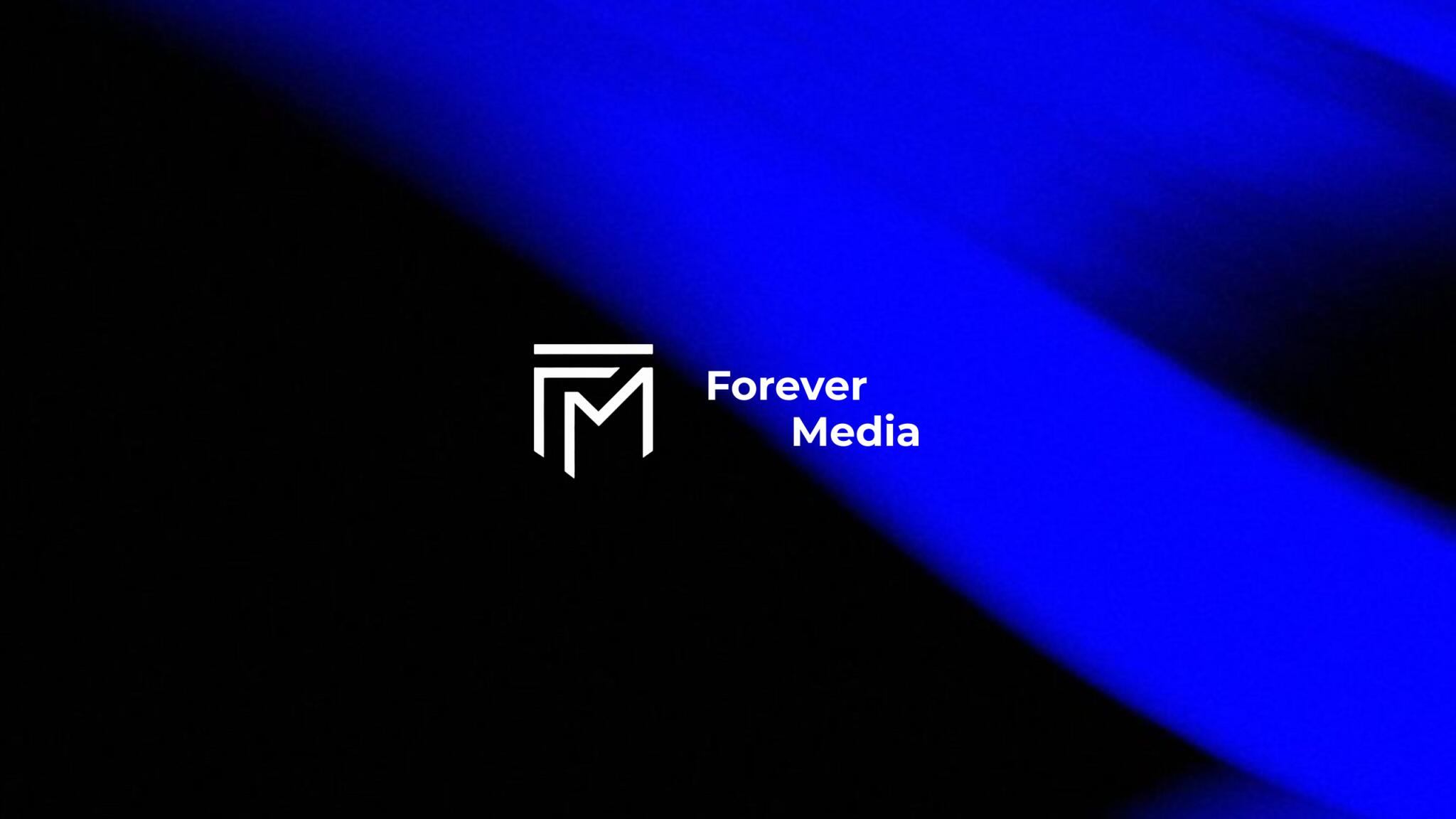 Discovery splash banner for Forever Media Discord server