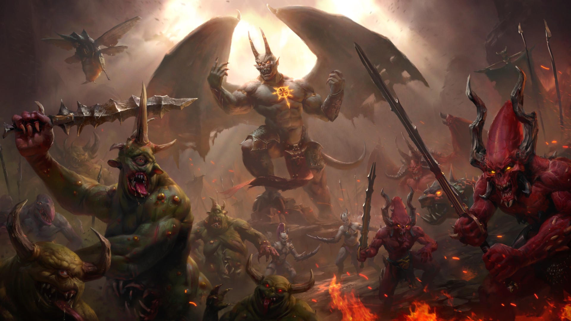 Discovery splash banner for /r/TotalWar Discord server