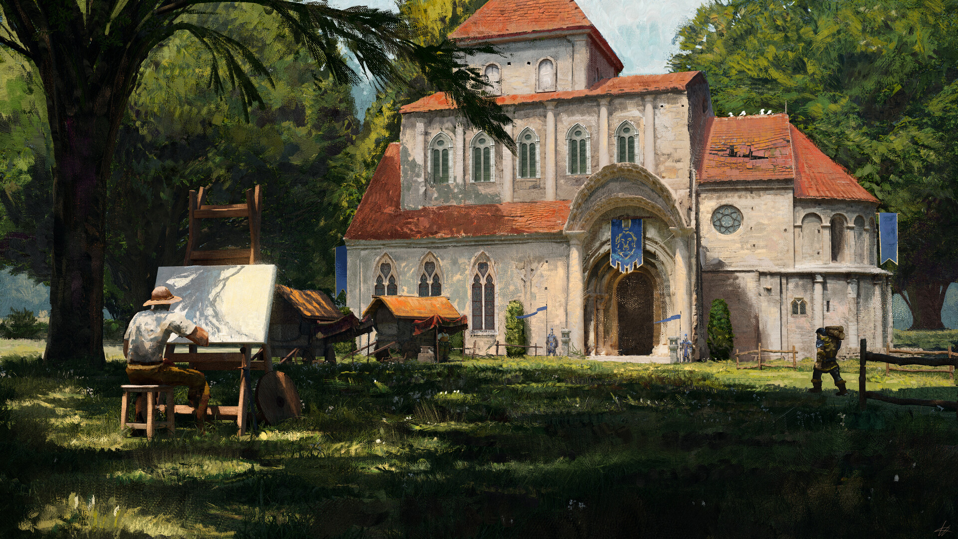 Discovery splash banner for MMORPG Discord server