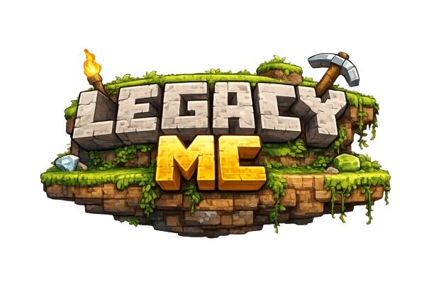 Discovery splash banner for LegacyMC @ 2026 Discord server