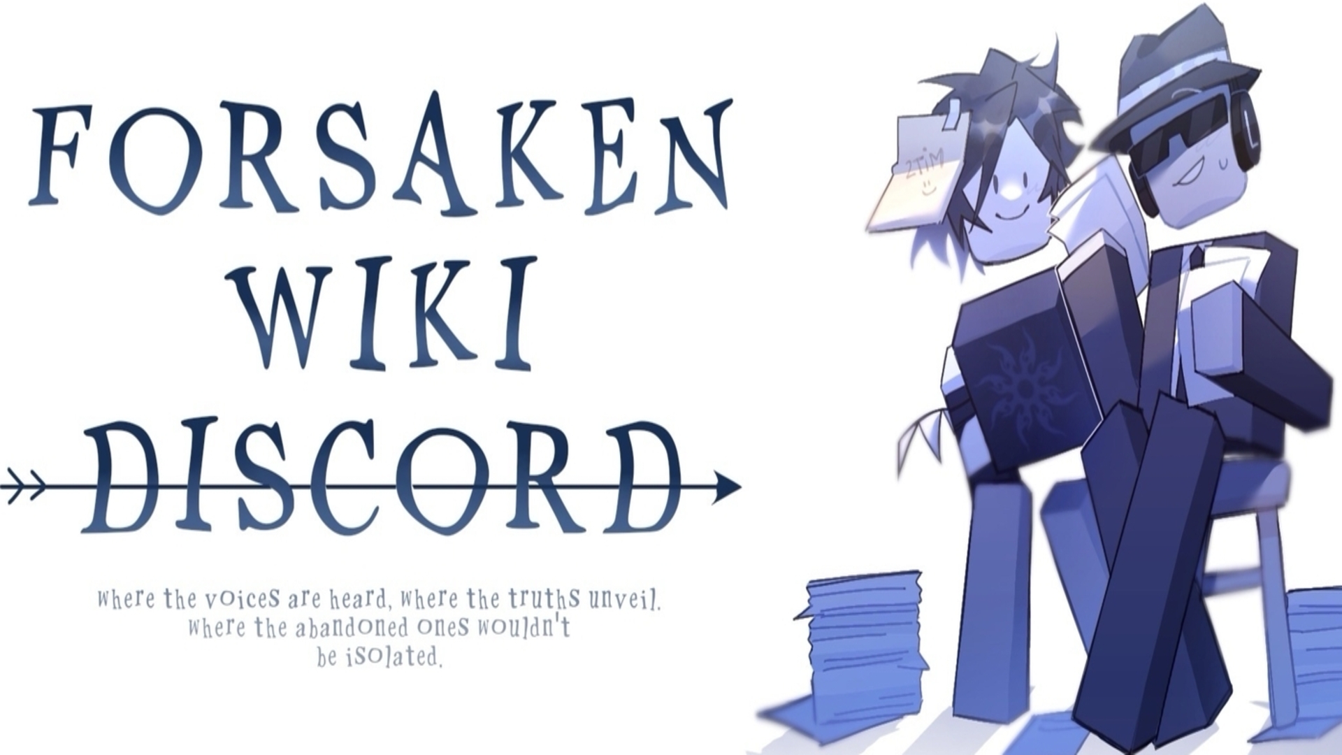 Discovery splash banner for Forsaken Fandom Wiki Server Discord server