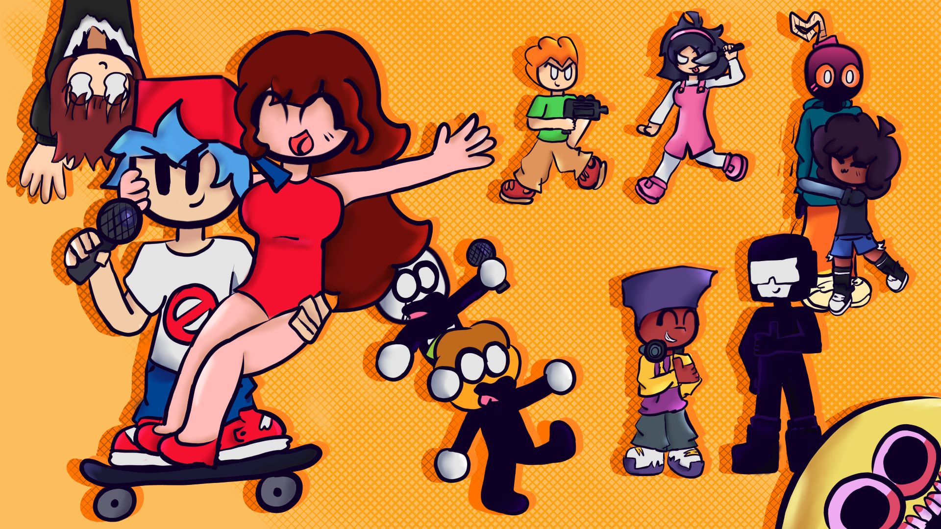 Discovery splash banner for QuelPlay - Friday Night Funkin Discord server