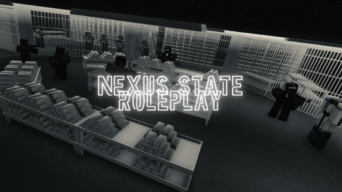 Discovery splash banner for Nexus State Roleplay Discord server
