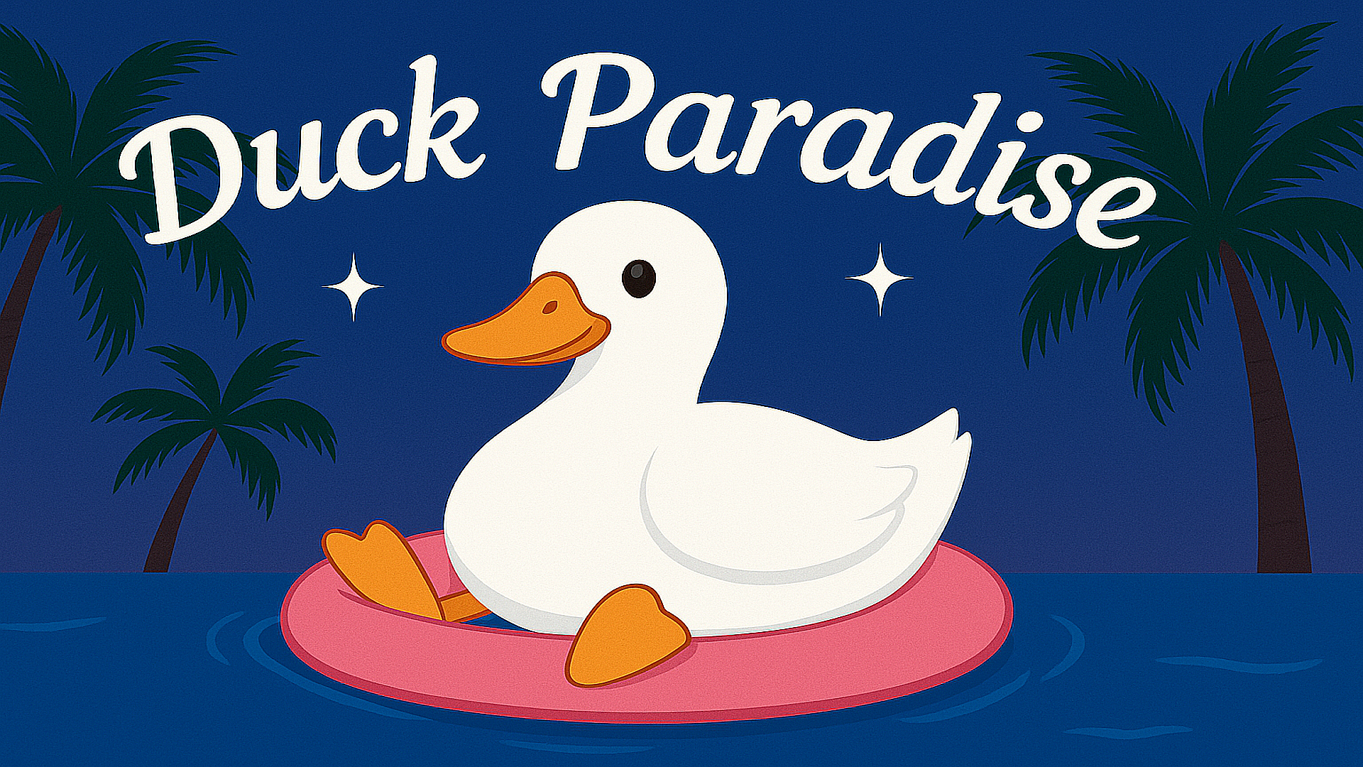 Discovery splash banner for Duck Paradise š¦ Discord server