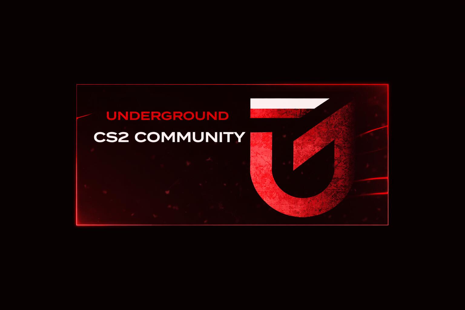 Discovery splash banner for UndergroundCS2 | Community Discord server