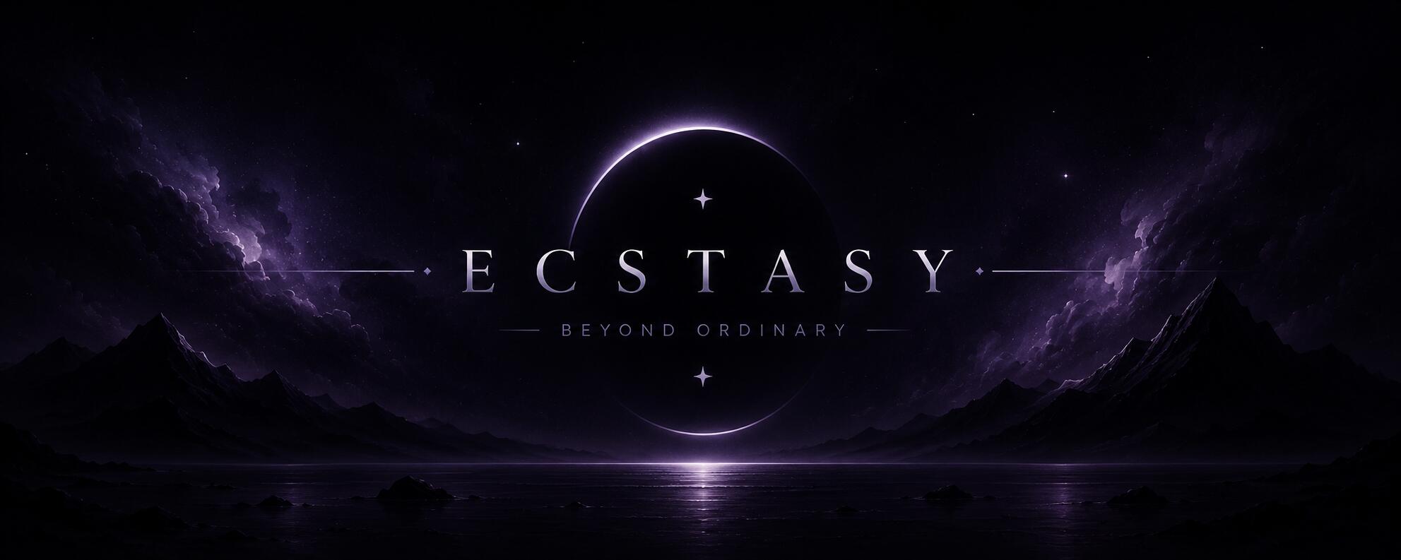Discovery splash banner for Ecstasy Discord server