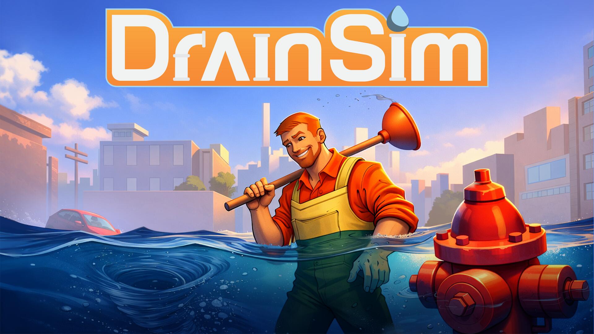 Discovery splash banner for DrainSim Discord server