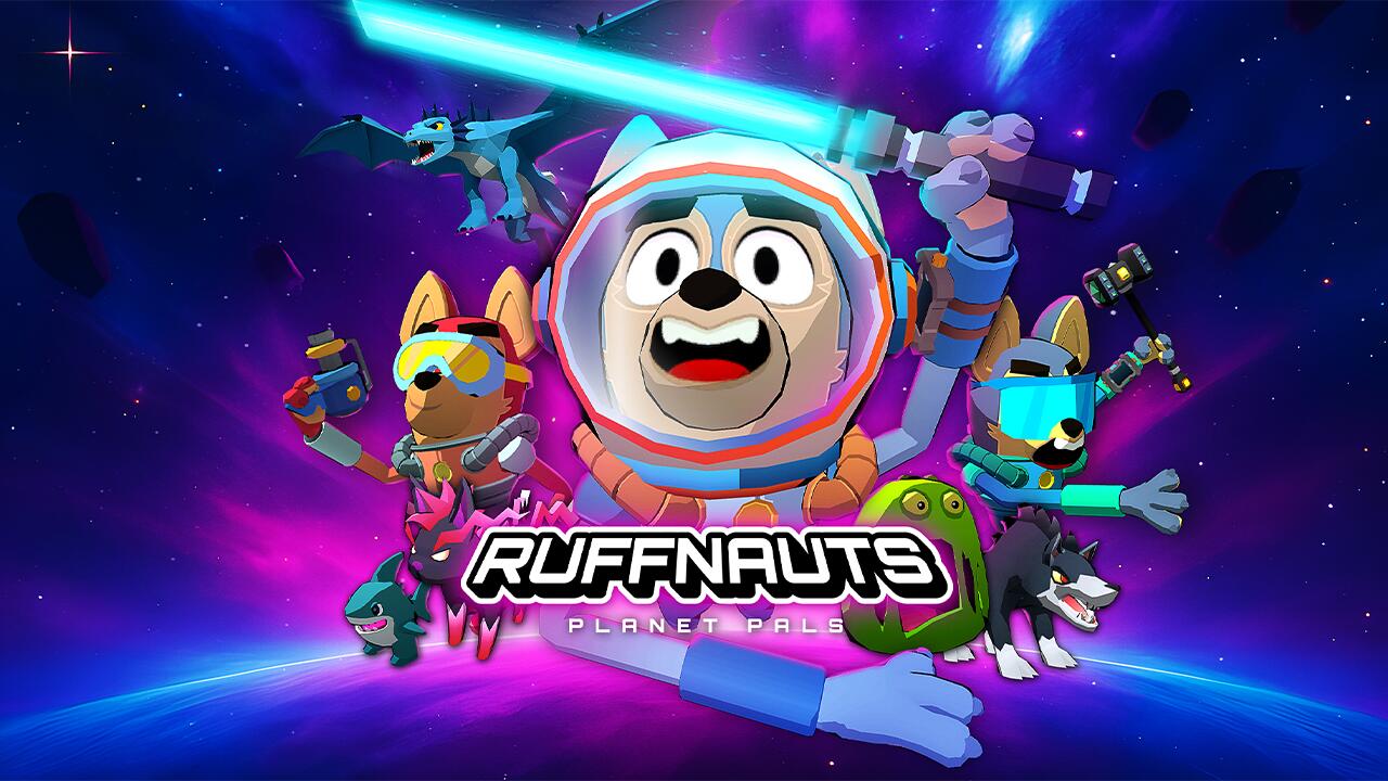 Discovery splash banner for Ruffnauts VR! Discord server