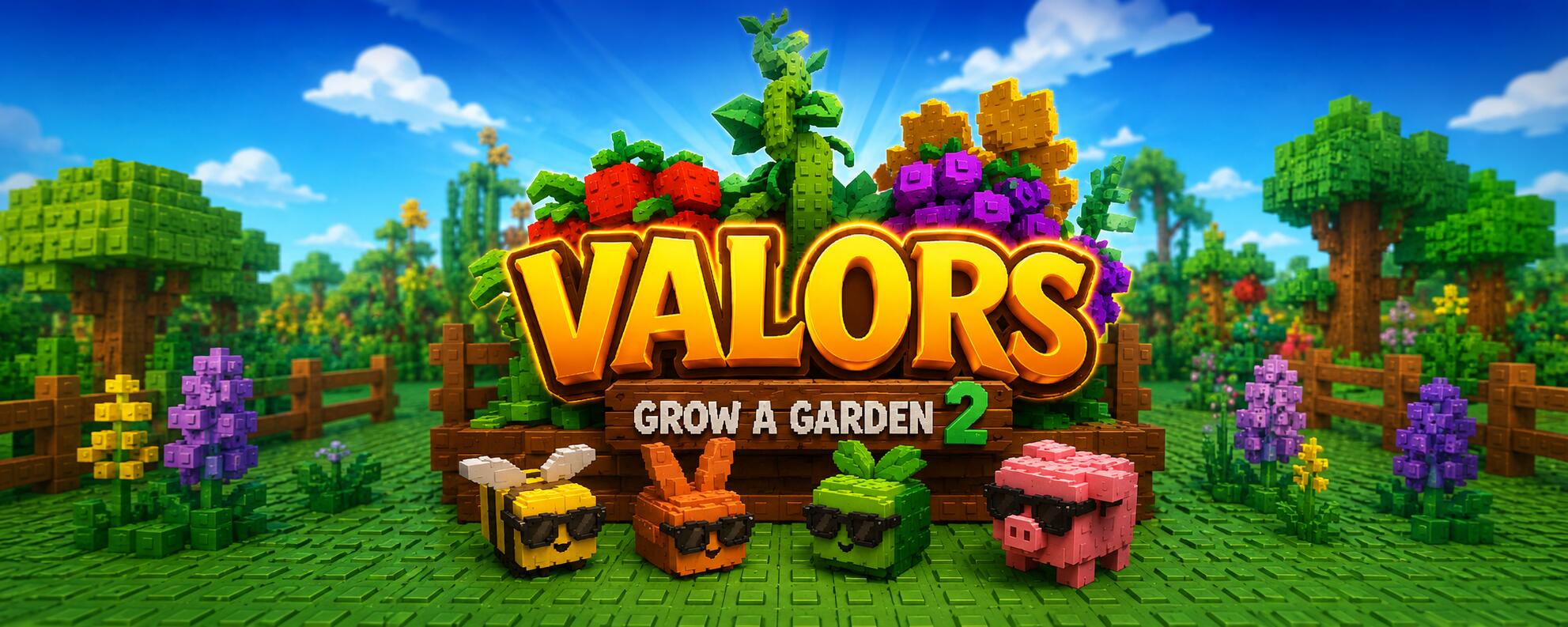 Discovery splash banner for Valors Market || 1 Invite = 3 Seed Pack Discord server