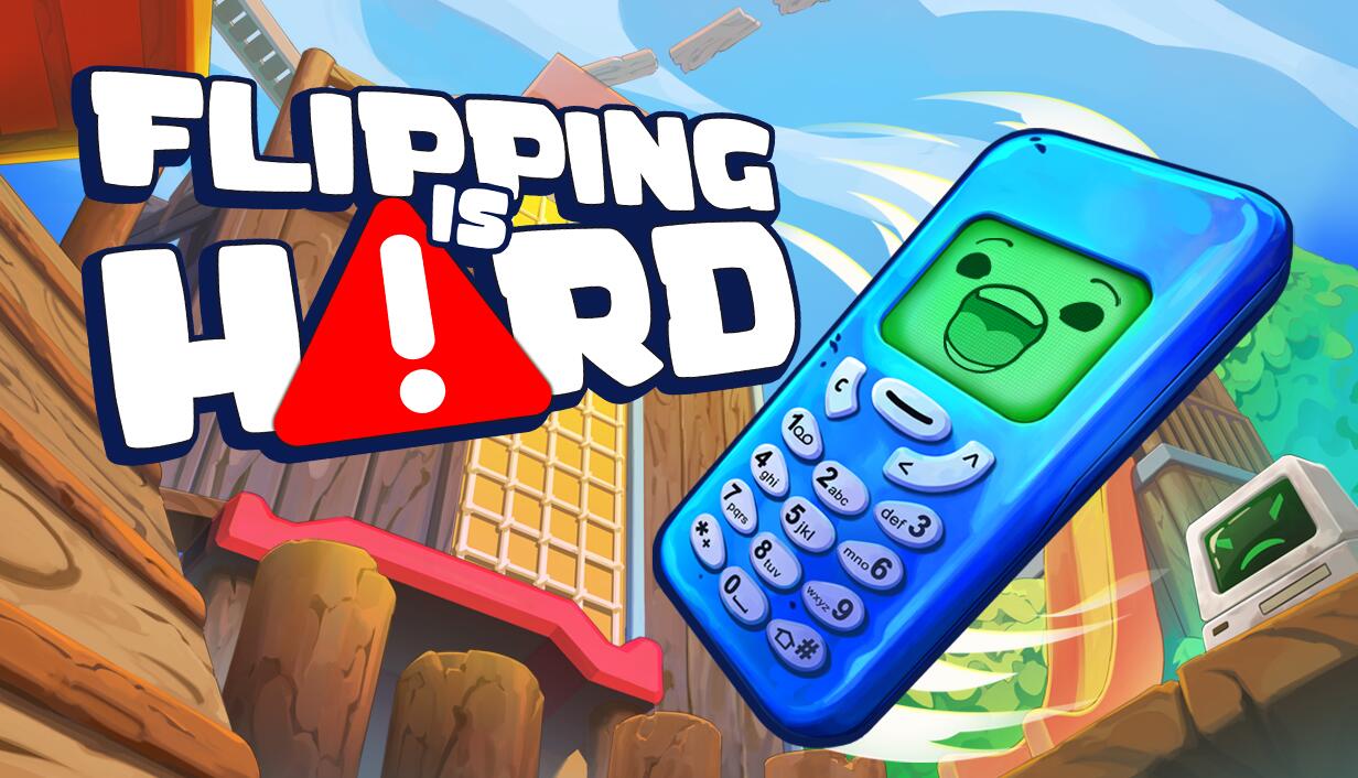 Discovery splash banner for Flipping Is Hard Discord server