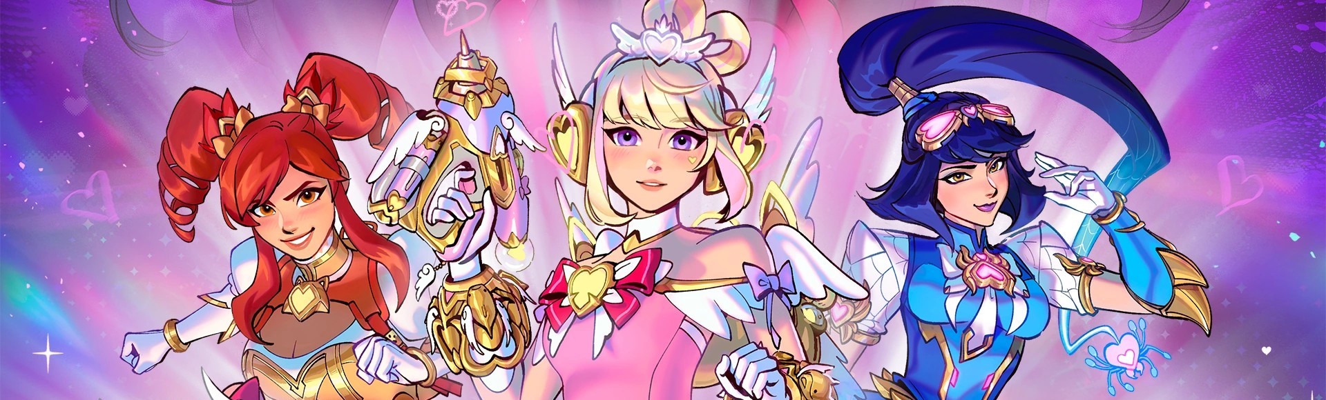 Discovery splash banner for Heros of Heart ೀ Discord server