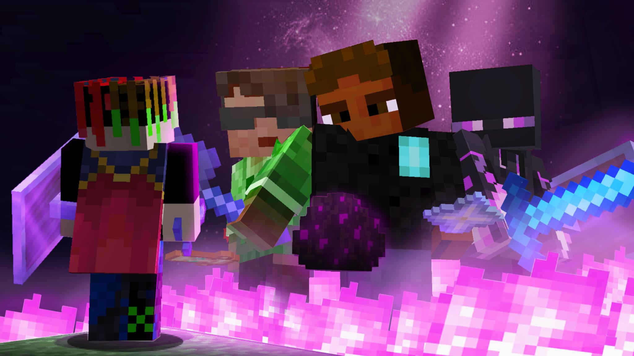 Discovery splash banner for Shatter SMP 🪐 Revamped Discord server