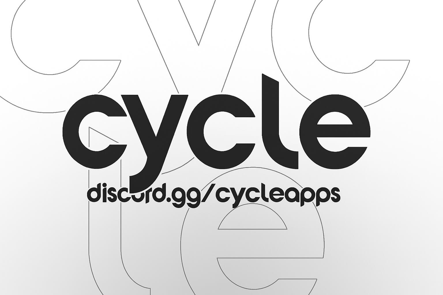 Discovery splash banner for Cycle Applications © Discord server