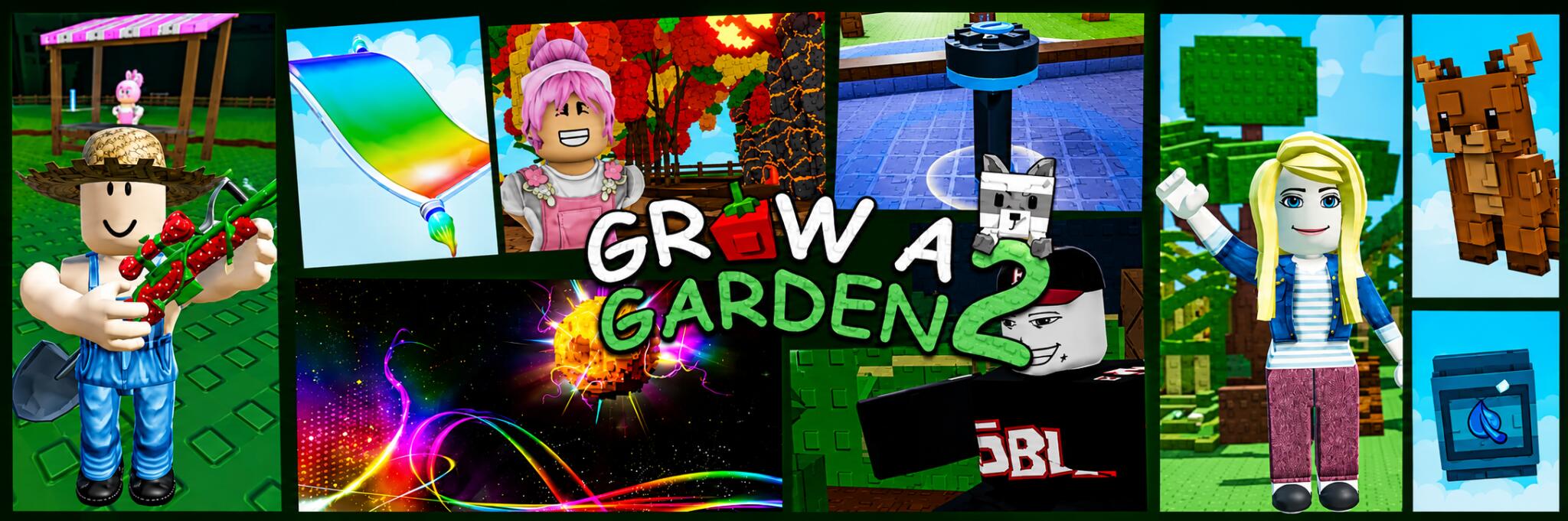 Discovery splash banner for Grow a Garden 2 | BR 🇧🇷 Discord server