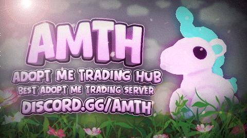 Discovery splash banner for Adopt Me Trading Hub • Roblox • MM2 • BladeBall Discord server