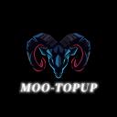 Discovery splash banner for Moo-topup.com Discord server