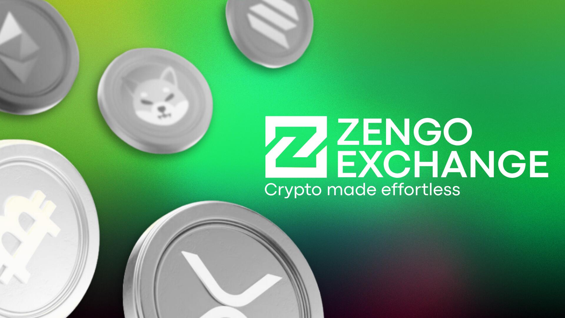 Discovery splash banner for Zengo Exchange • Swap • Cashapp • Crypto • Bitcoin • PayPal • Card to Crypto Discord Discord server