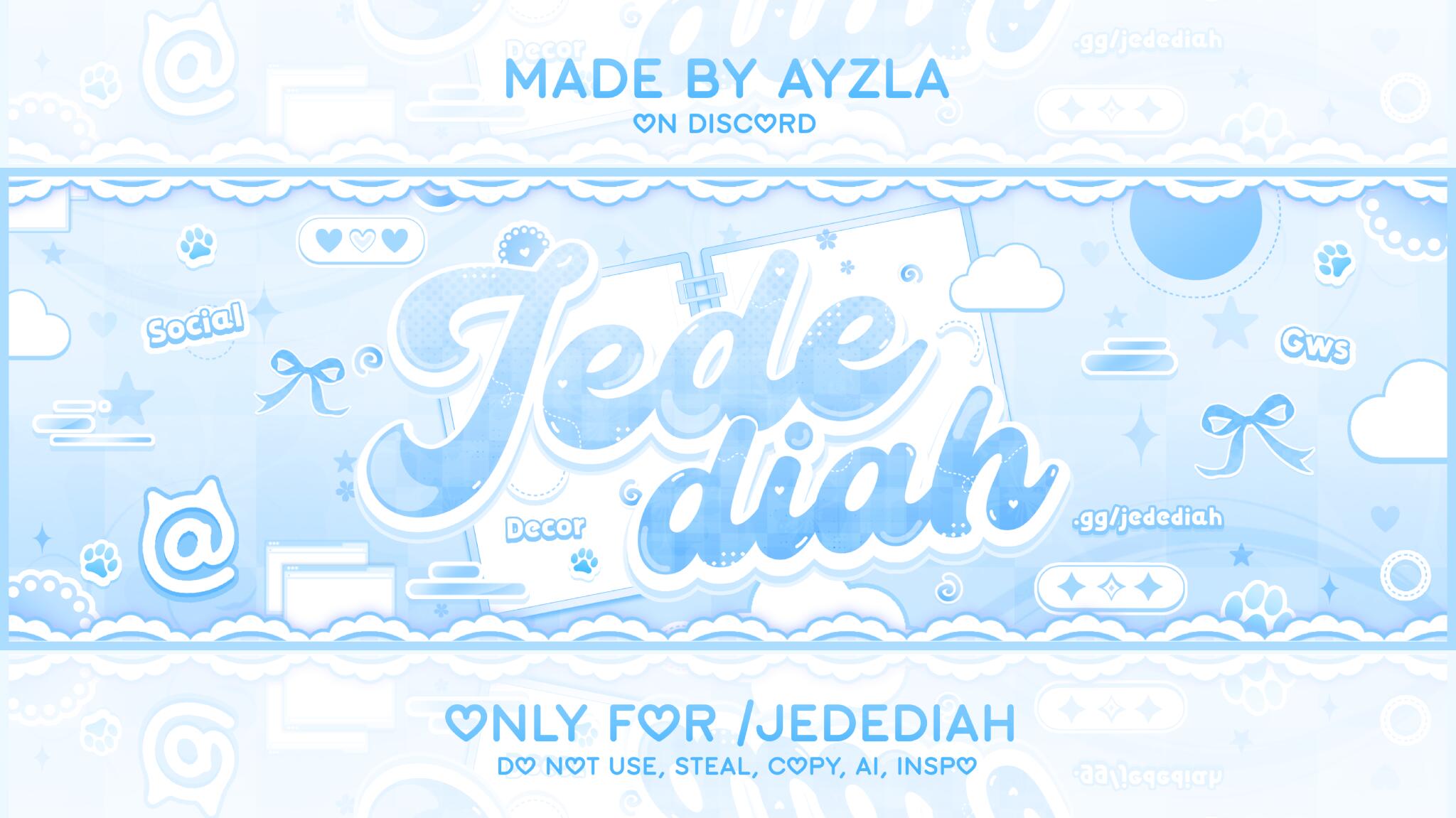 Discovery splash banner for ʚ. jedediaɧ ଓ Discord server