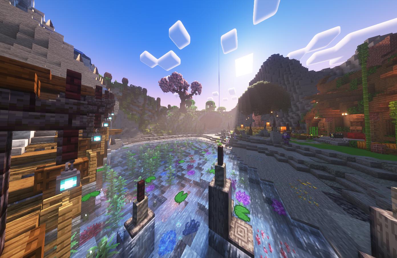Discovery splash banner for Play.Loungesmp.net Discord server