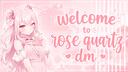 Discovery splash banner for ROSE QUARTZ DM • ask2dm • Social • Gaming • Anime • Friends Discord server