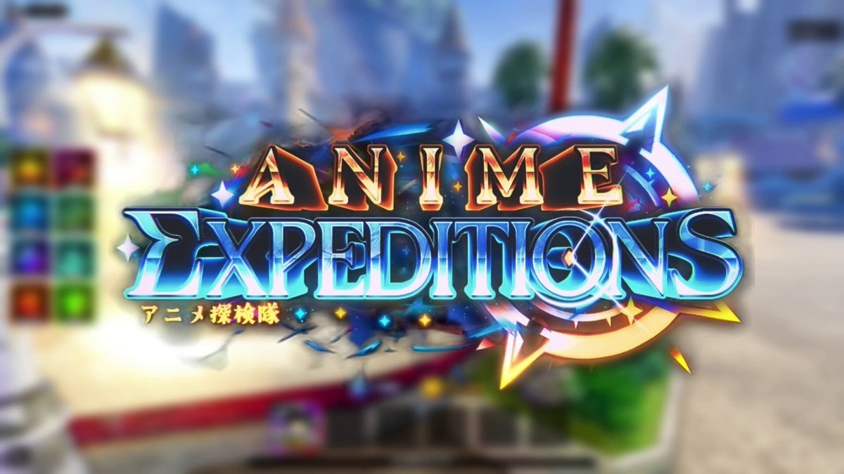 Discovery splash banner for Anime Expeditions Discord server