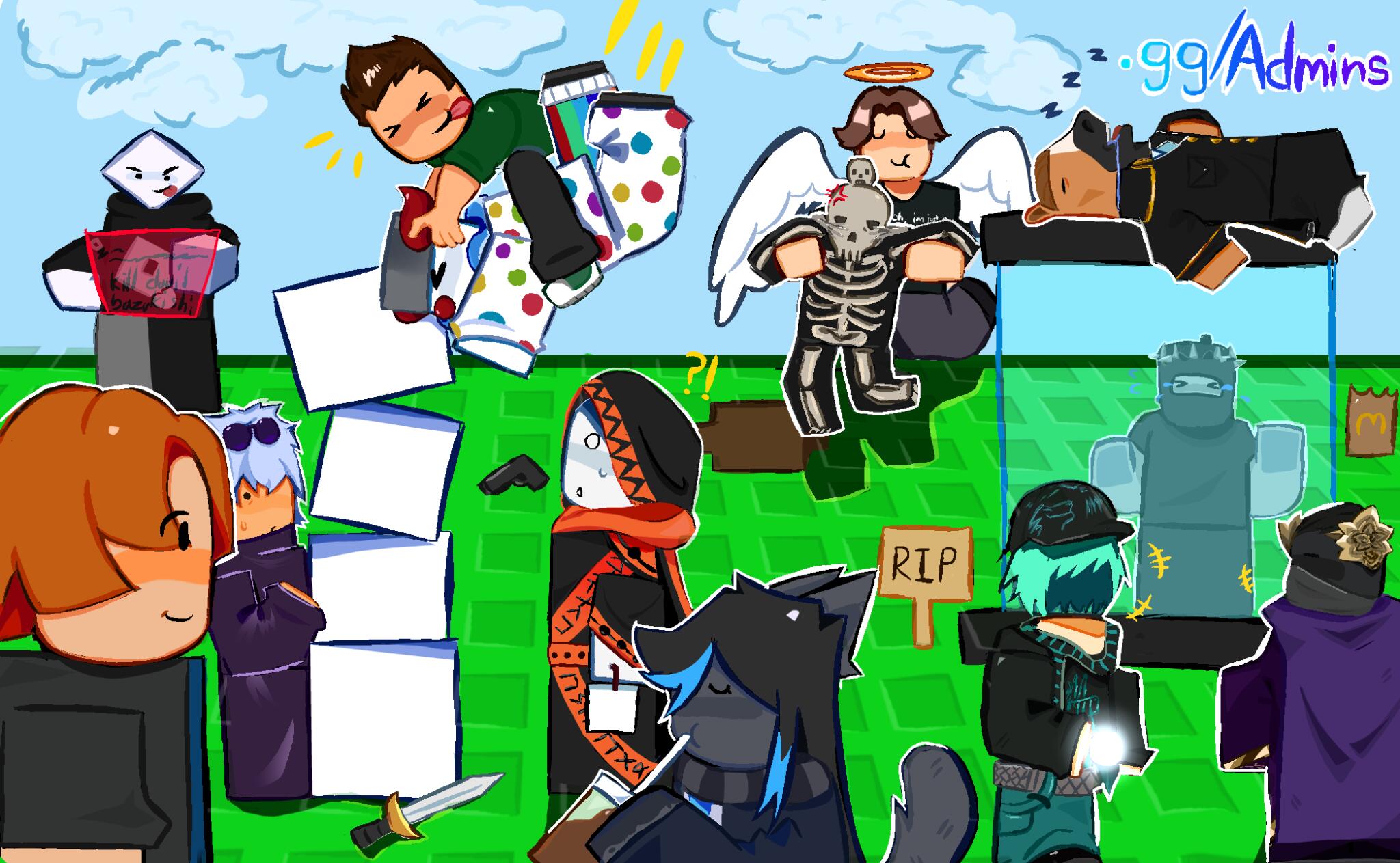 Discovery splash banner for Admin Community Discord server