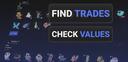 Discovery splash banner for Adopt Me Trading & Values Discord server