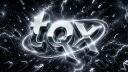 Discovery splash banner for .gg/tqx | user drops Discord server