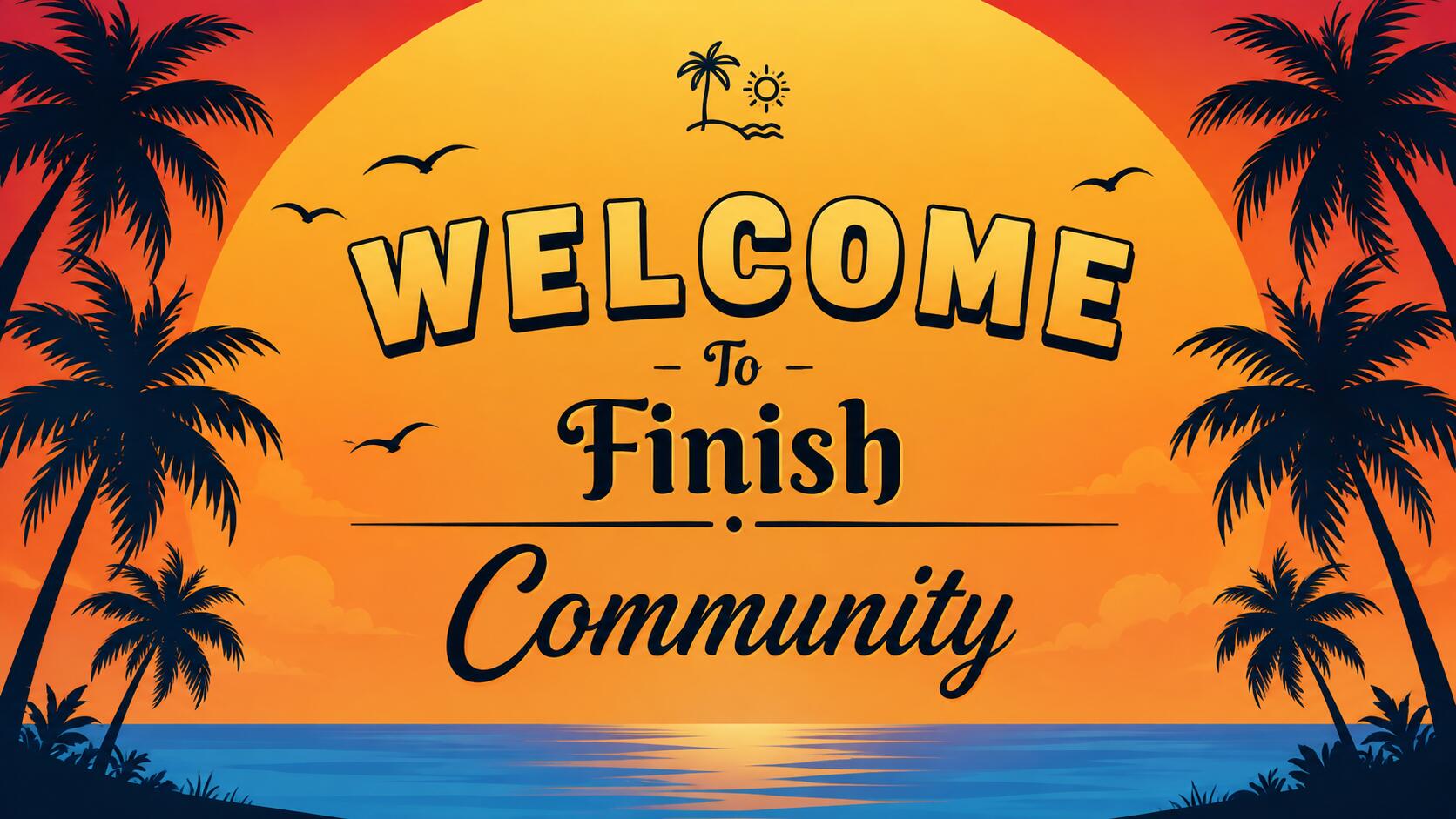 Discovery splash banner for FINISH Discord server