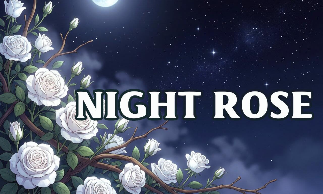 Discovery splash banner for Night Rose Discord server