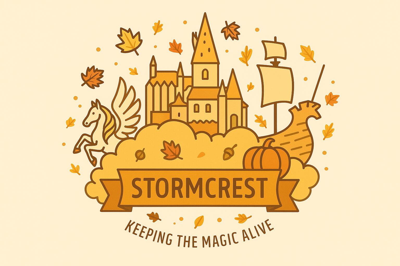 Discovery splash banner for Stormcrest Discord server