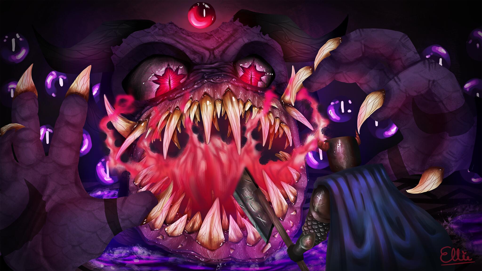 Discovery splash banner for Darza's Dominion Discord server