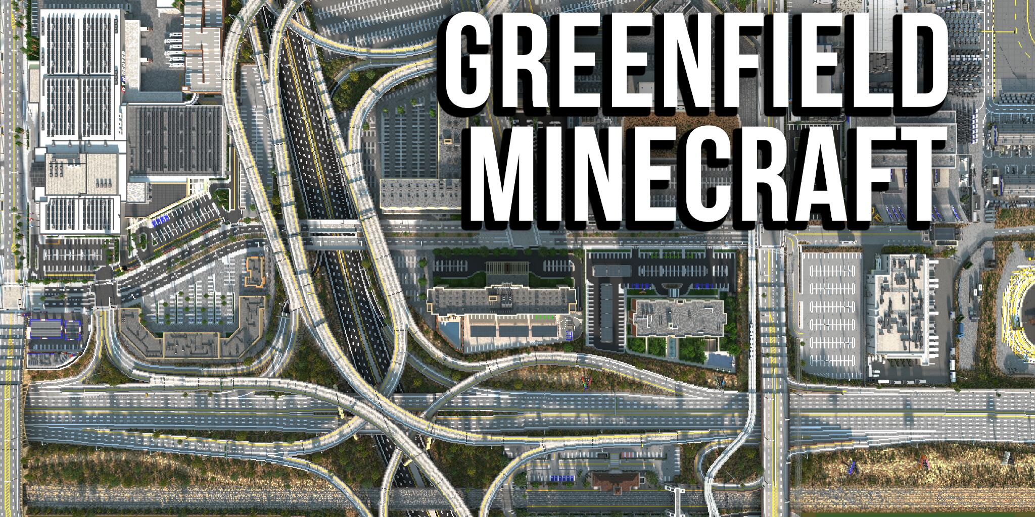 Discovery splash banner for Greenfield Minecraft Discord server