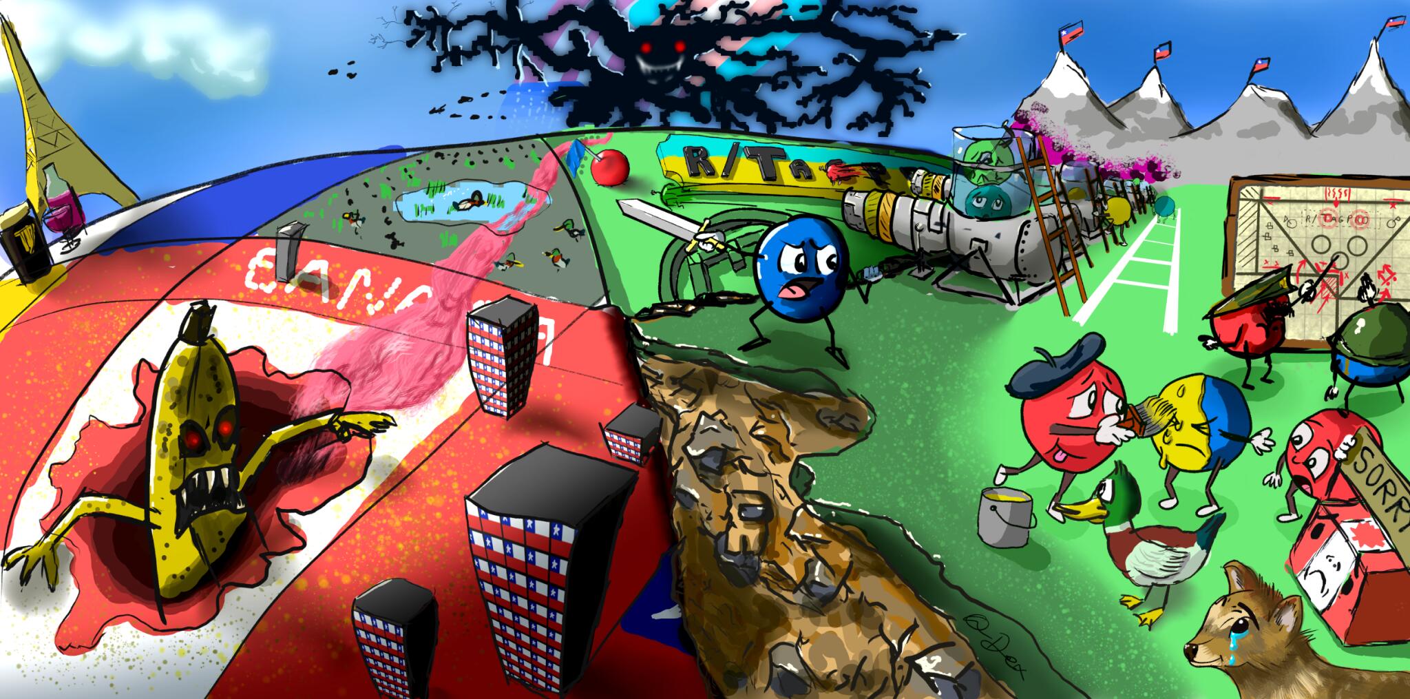 Discovery splash banner for TagPro Discord server