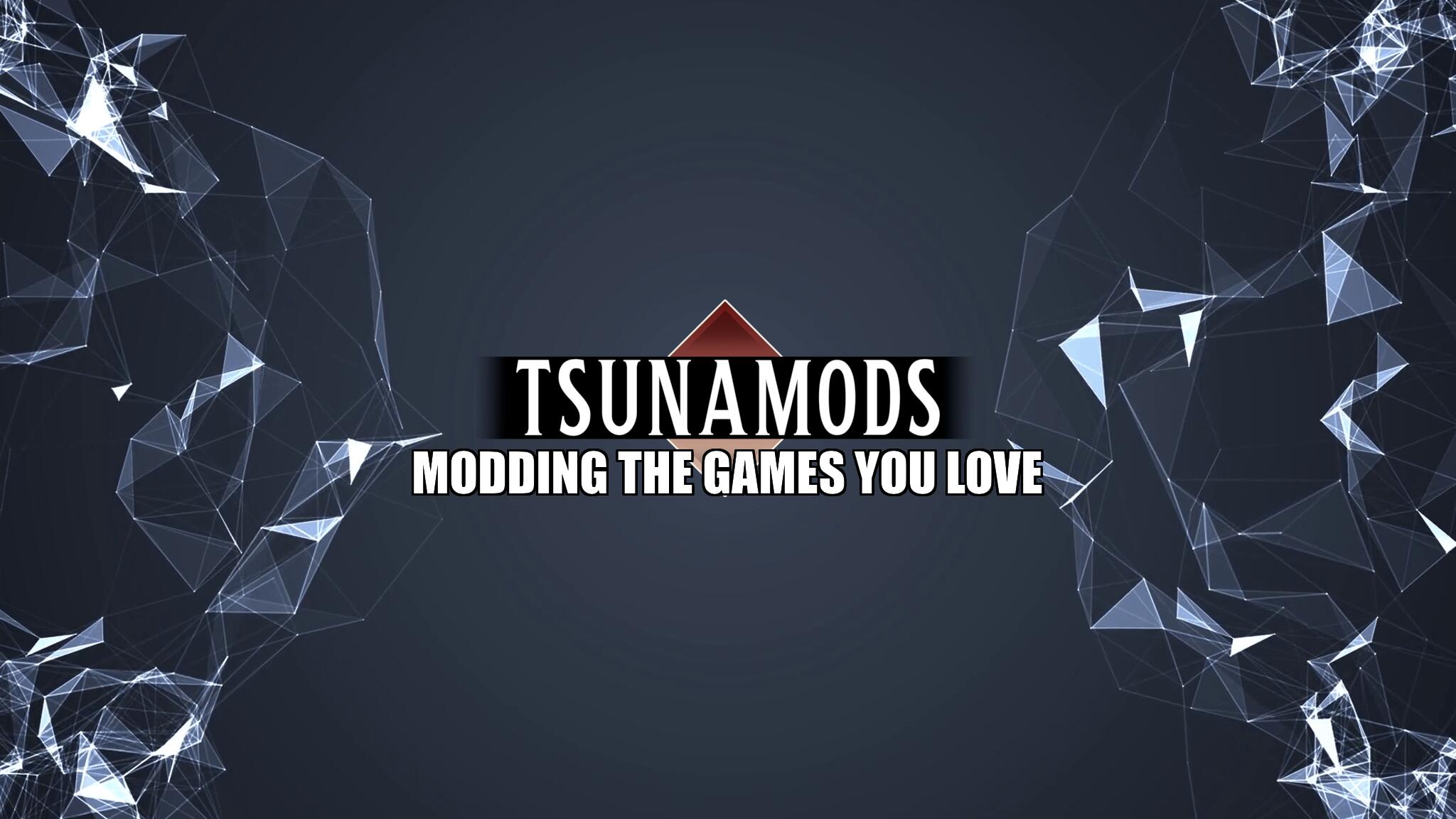 Discovery splash banner for Tsunamods Community Discord server