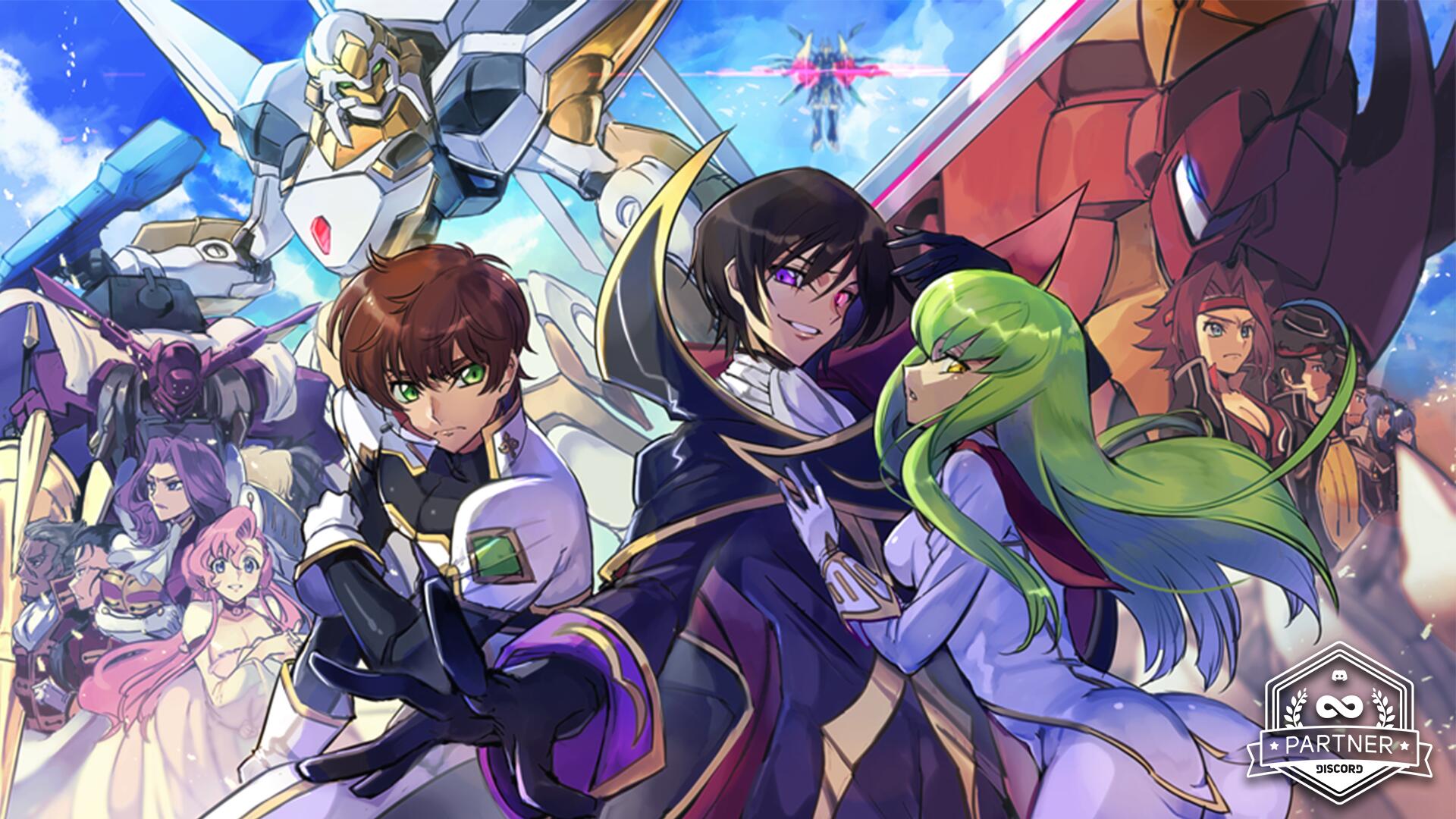 Discovery splash banner for Code Geass Discord server