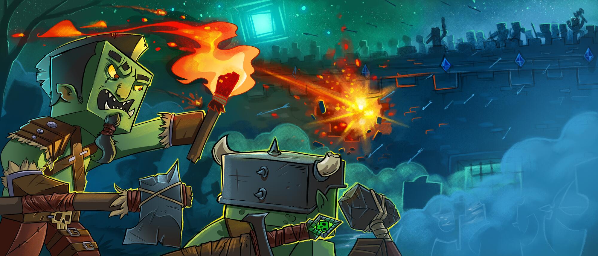 Discovery splash banner for Empire War Discord server