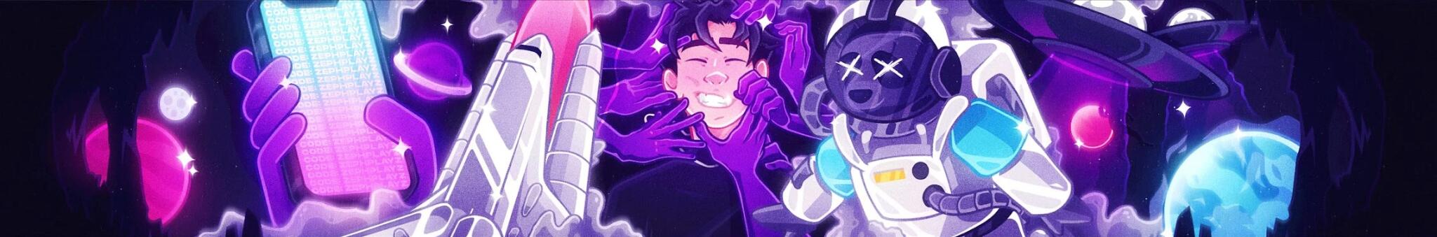 Discovery splash banner for Zeph ARMY Discord server