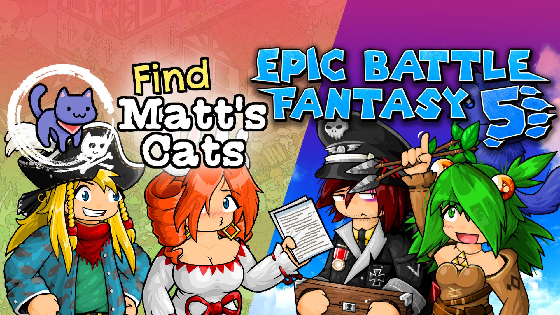 Discovery splash banner for Epic Battle Fantasy Discord server
