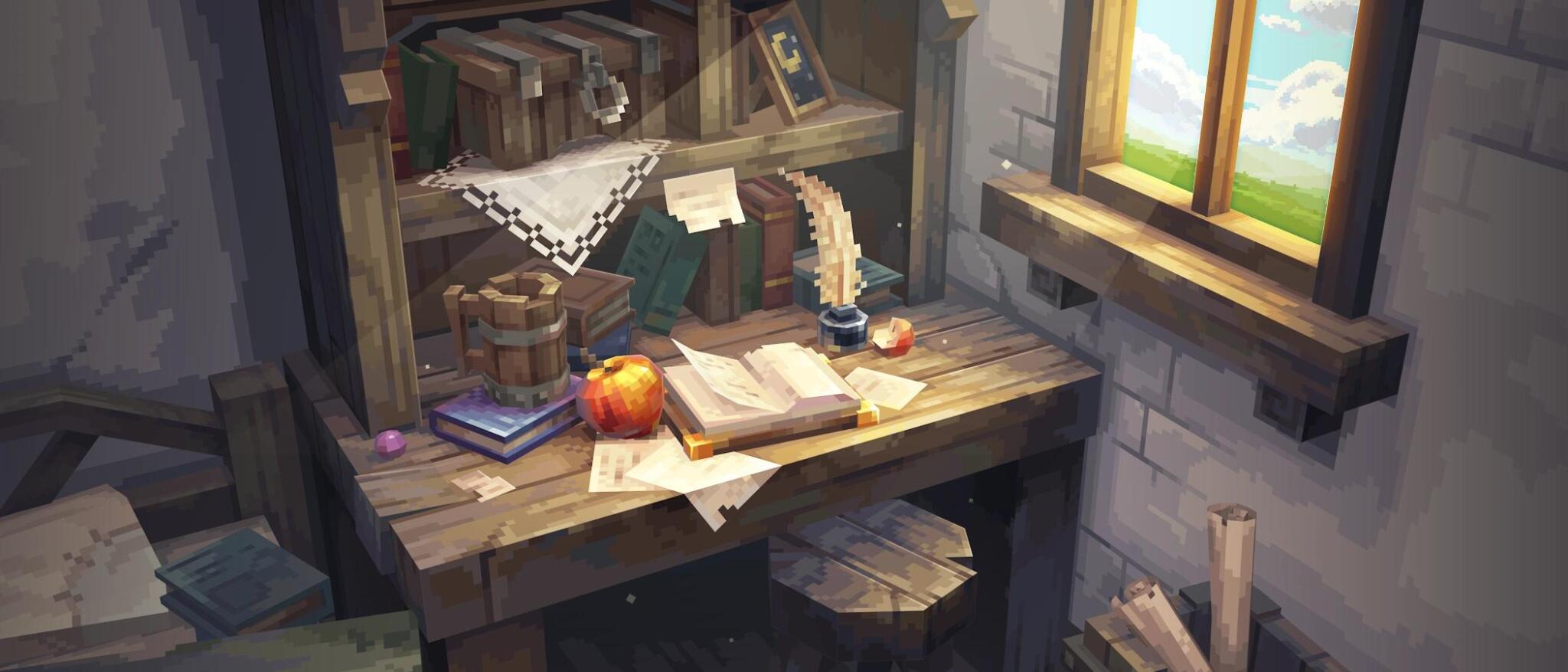 Discovery splash banner for Blockbench Discord server
