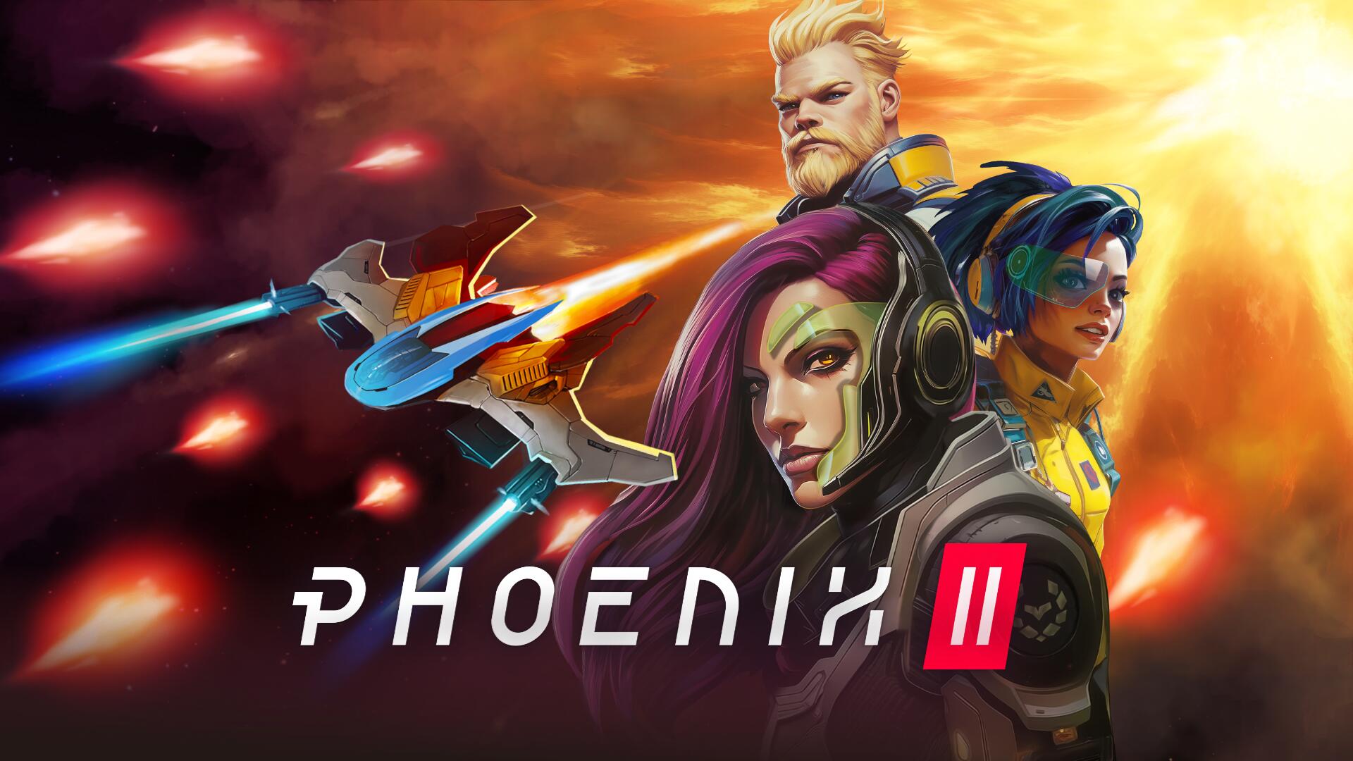 Discovery splash banner for Phoenix II Discord server