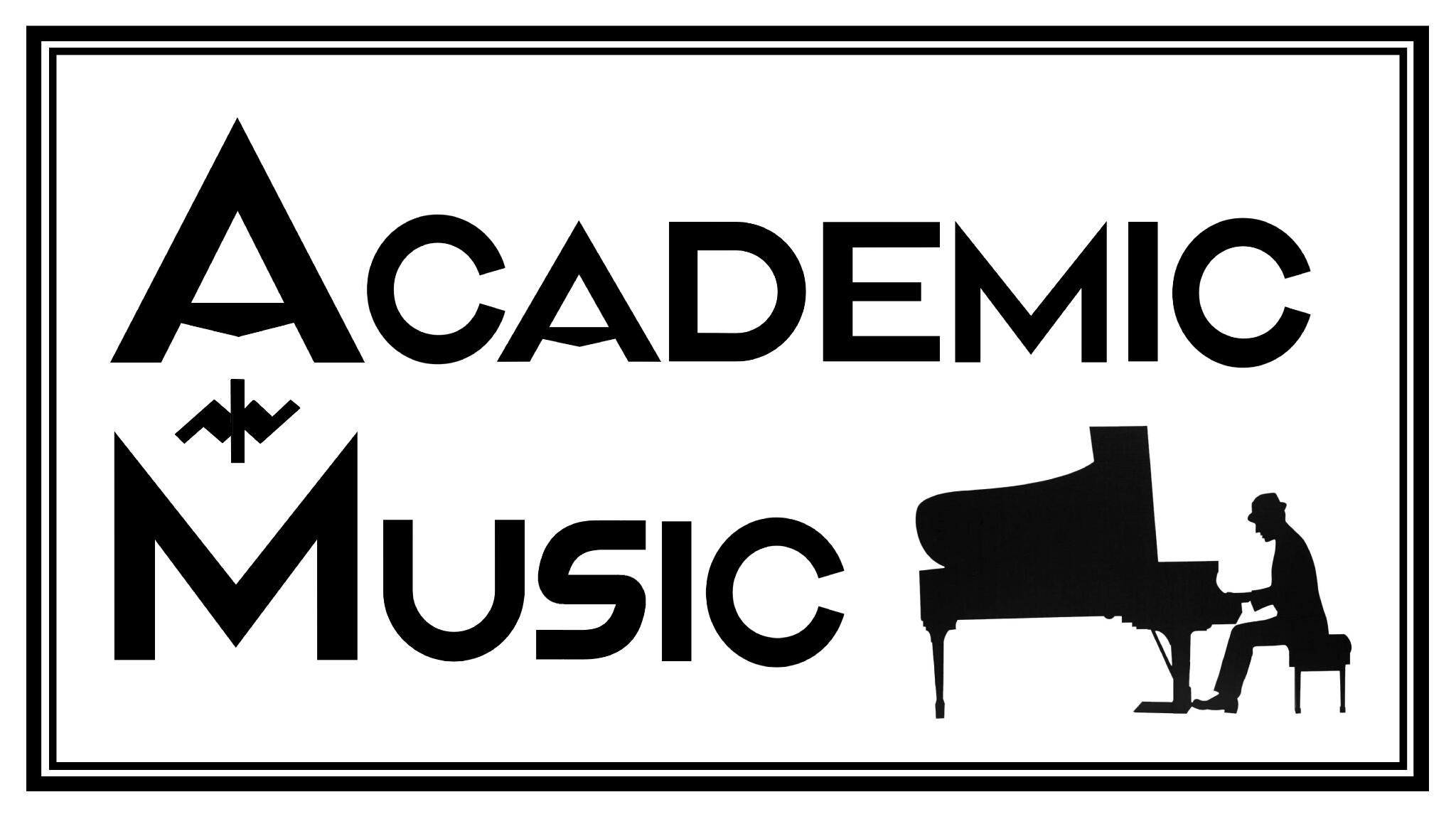 Discovery splash banner for Academic Music Discord server